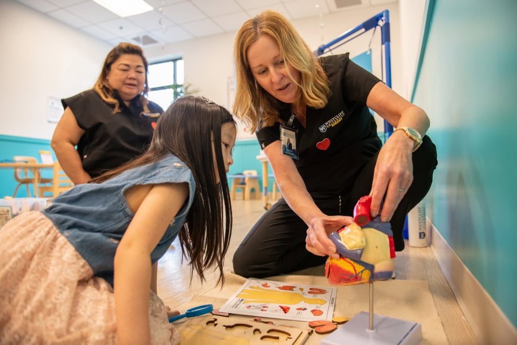 Montessori and Reggio Emilia classroom at Westcliff Early Learning Academy in Irvine